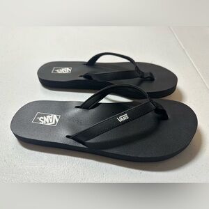 Vans flip flop sandals size 9 woman’s